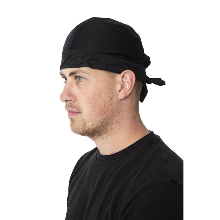 Chefs Bandana Black Whites Chefs Clothing