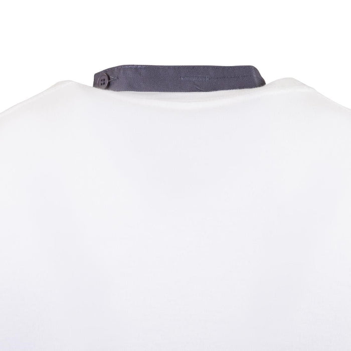 Whites V Neck Service Apron Charcoal Whites Chefs Clothing