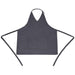 Whites V Neck Service Apron Charcoal Whites Chefs Clothing