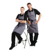 Whites Polycotton Bib Apron Charcoal Whites Chefs Clothing