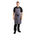 Whites Polycotton Bib Apron Charcoal Whites Chefs Clothing