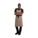 Whites Polycotton Bib Apron Tan Whites Chefs Clothing