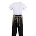 Whites Short Bistro Apron Tan Whites Chefs Clothing
