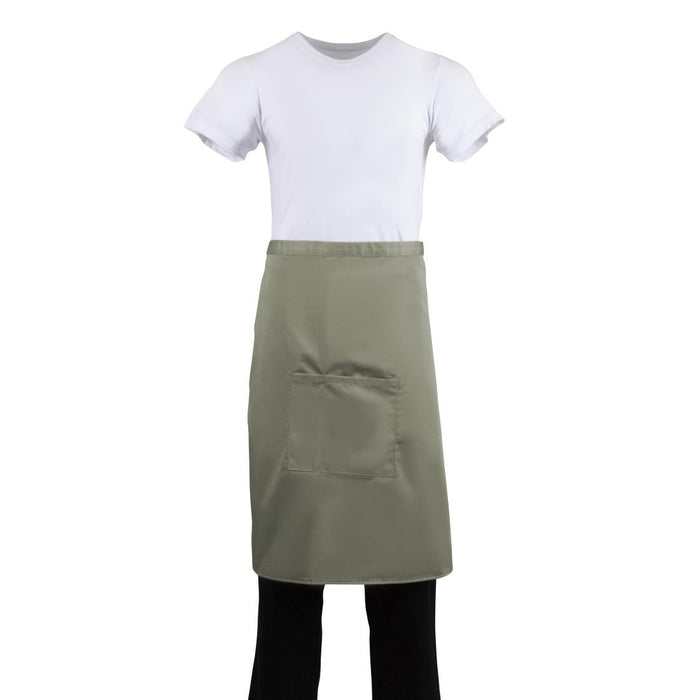 Whites Regular Bistro Apron Olive Whites Chefs Clothing