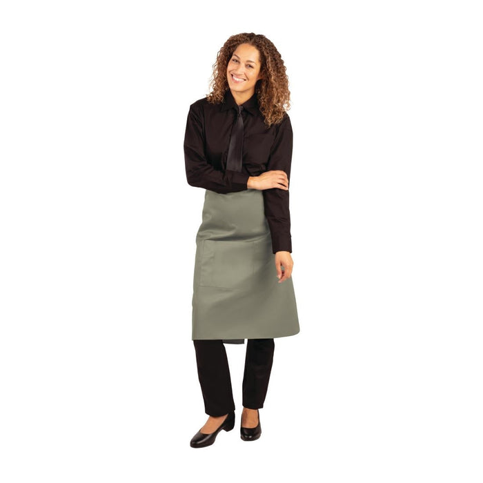 Whites Regular Bistro Apron Olive Whites Chefs Clothing
