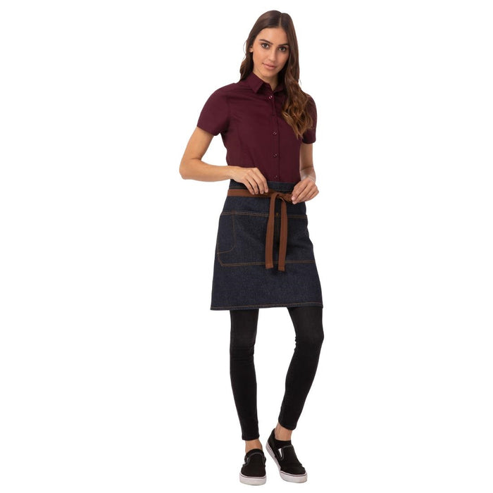 Colour: Indigo. Material: 100% Cotton. Measurements: 725(W) x 480(L)mm