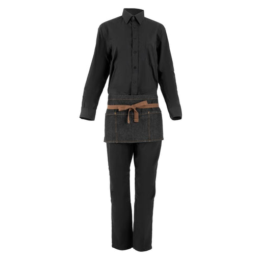 Colour: Black. Material: 100% Cotton. Measurements: 585(W) x 305(L)mm