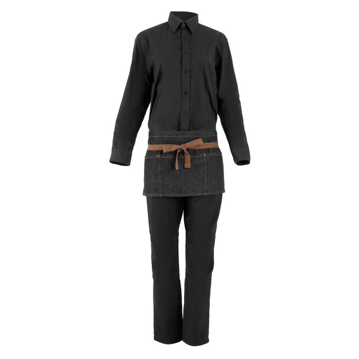 Colour: Black. Material: 100% Cotton. Measurements: 585(W) x 305(L)mm