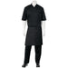 Chef Works Half Bistro Apron Black Chef Works