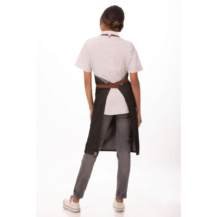 Chef Works Urban Memphis Bib Apron Black Chef Works Urban