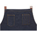 Chef Works Urban Memphis Bib Apron Indigo Chef Works Urban