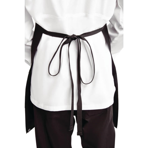 Chef Works Two Patch Pocket Bib Apron Black Chef Works