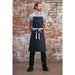 Southside Bib Apron Denim Black Southside