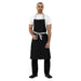 Southside Bib Apron Denim Black Southside