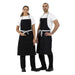 Southside Bib Apron Denim Black Southside