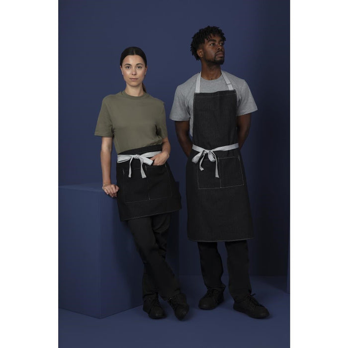 Southside Waist Apron Denim Black 760mm Southside