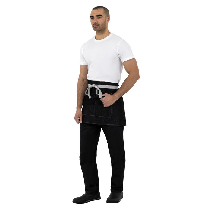 Southside Waist Apron Denim Black 760mm Southside