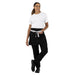 Kleur: zwart. Materiaal: polyester-katoen. Afmeting: 40(l)x76(b)cm.