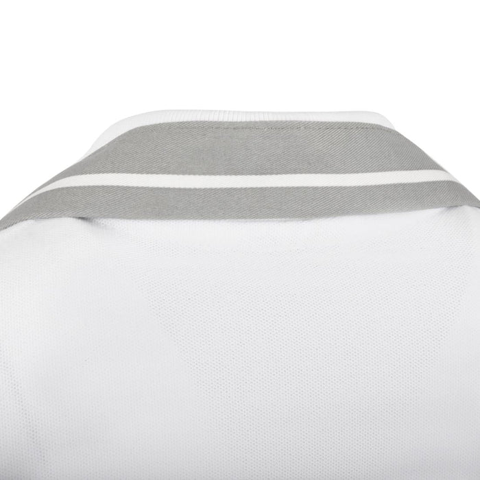 Whites Butchers Stripe Bib Apron Grey/White Whites Chefs Clothing