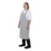 Whites Butchers Stripe Bib Apron Grey/White Whites Chefs Clothing