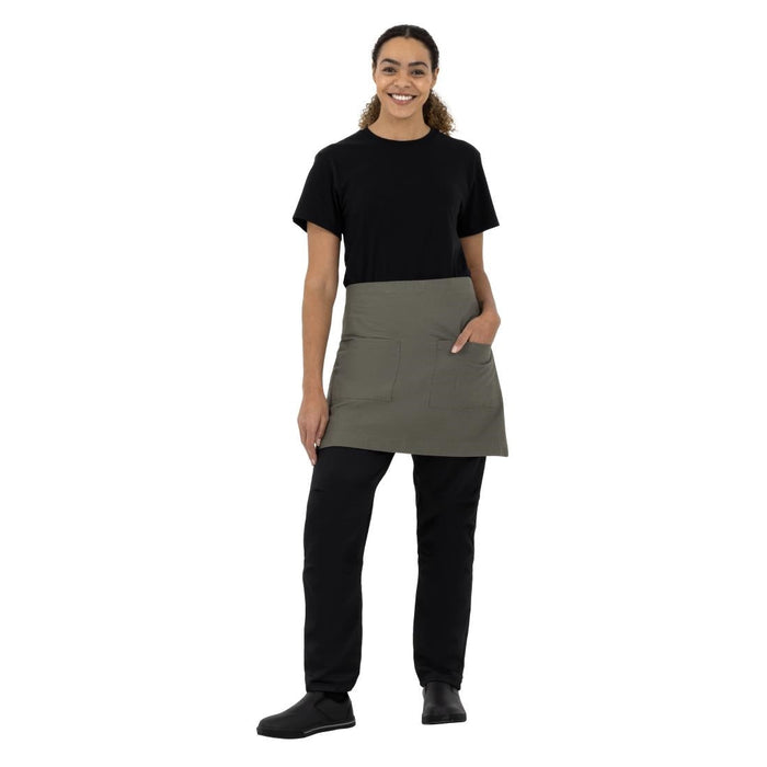 Southside Cotton Canvas Waist Apron Khaki Southside
