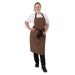 Southside Bib Apron Denim Tan Southside