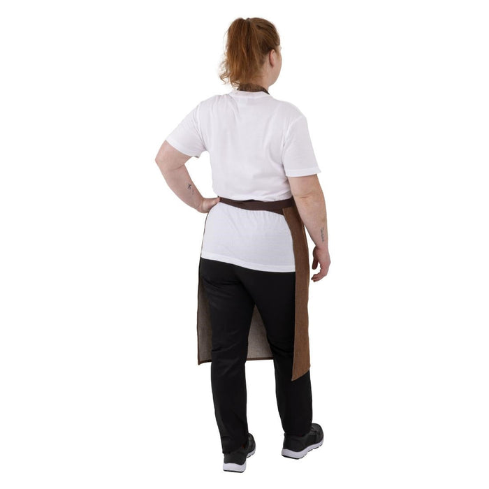 Southside Bib Apron Denim Tan Southside