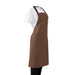 Southside Bib Apron Denim Tan Southside