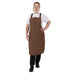 Southside X-Cross Back Bib Apron Denim Tan Southside