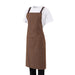 Southside X-Cross Back Bib Apron Denim Tan Southside
