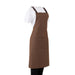 Southside X-Cross Back Bib Apron Denim Tan Southside