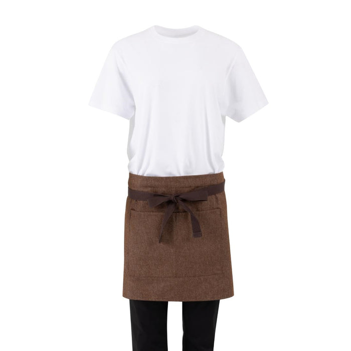 Colour: Denim tan (brown ties). Material: 100% cotton. Size: 700(W)mm x 430(L)mm