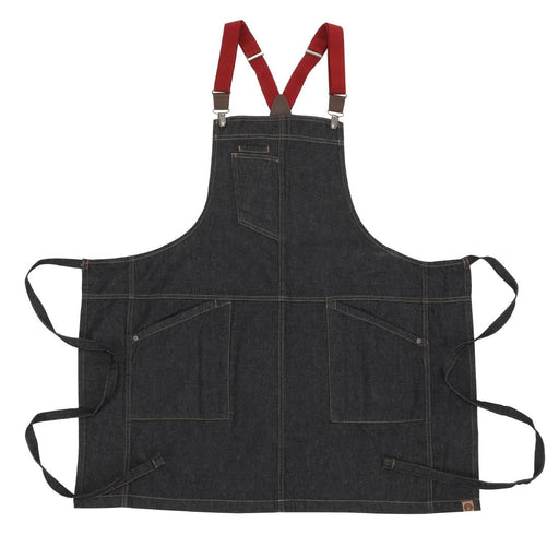 Chef Works Berkley Short Bib Apron Indigo Chef Works