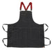 Chef Works Berkley Short Bib Apron Indigo Chef Works