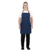 Southside Short Length Bib Apron Denim Blue with Tan Ties Southside