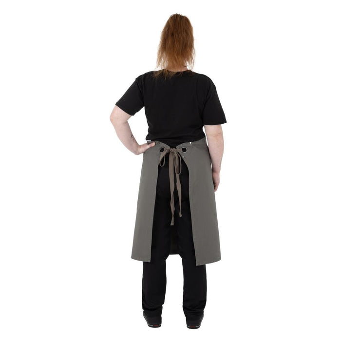 Southside Cotton Canvas Bistro Apron Khaki Southside