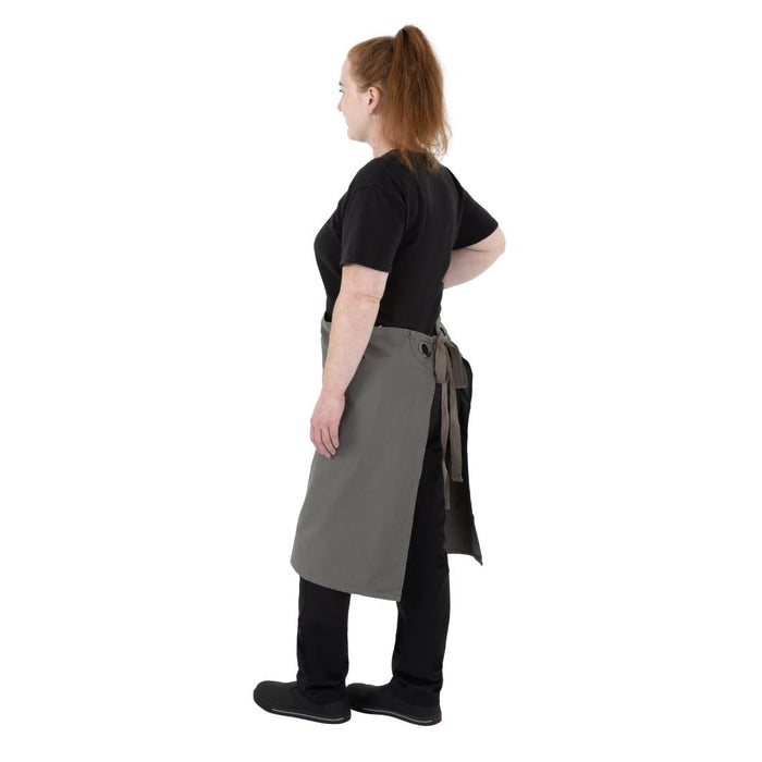 Southside Cotton Canvas Bistro Apron Khaki Southside