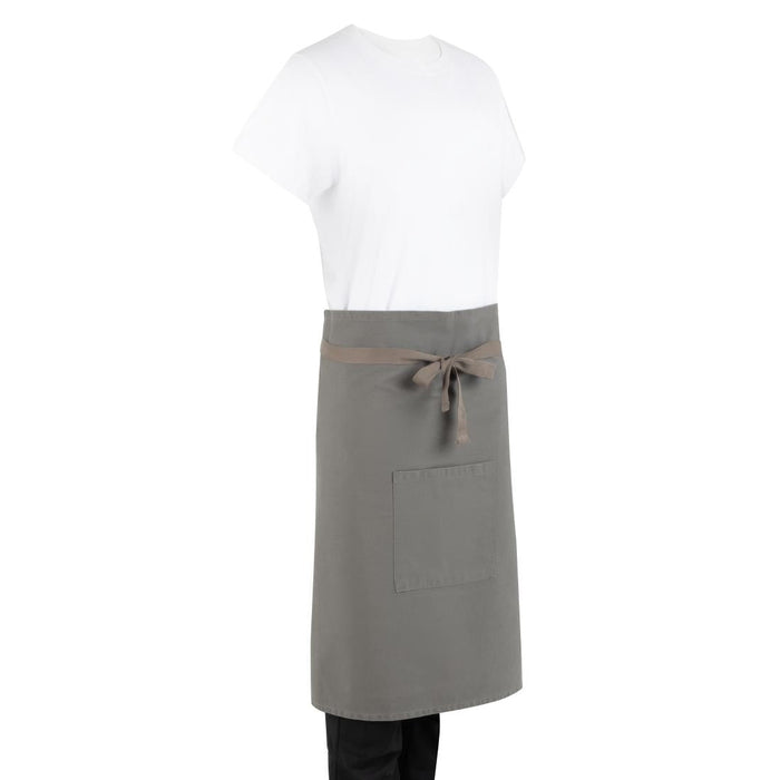 Southside Cotton Canvas Bistro Apron Khaki Southside