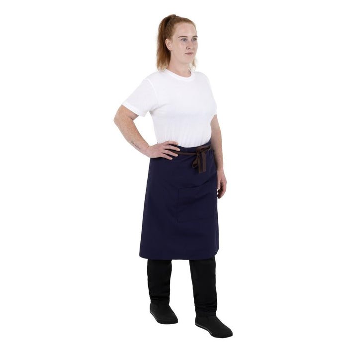 Southside Cotton Canvas Bistro Apron Navy Southside