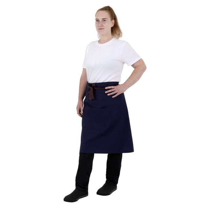 Southside Cotton Canvas Bistro Apron Navy Southside