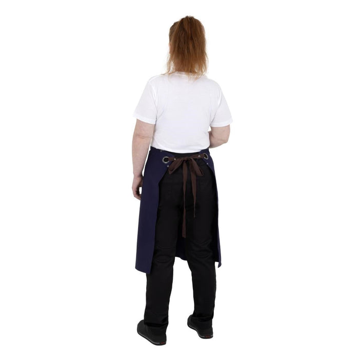 Southside Cotton Canvas Bistro Apron Navy Southside