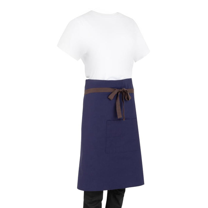 Southside Cotton Canvas Bistro Apron Navy Southside