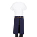 Southside Cotton Canvas Bistro Apron Navy Southside