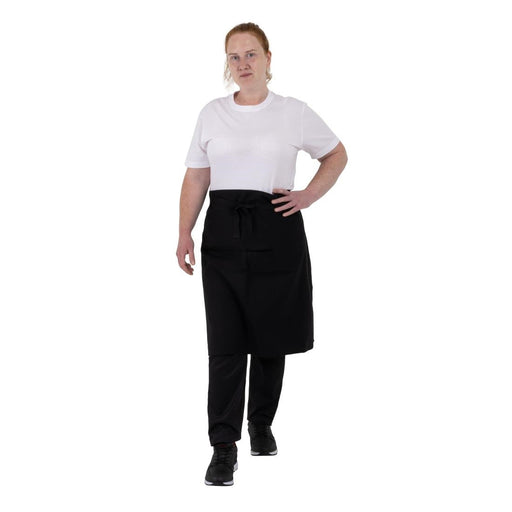 Southside Cotton Canvas Bistro Apron Black Southside