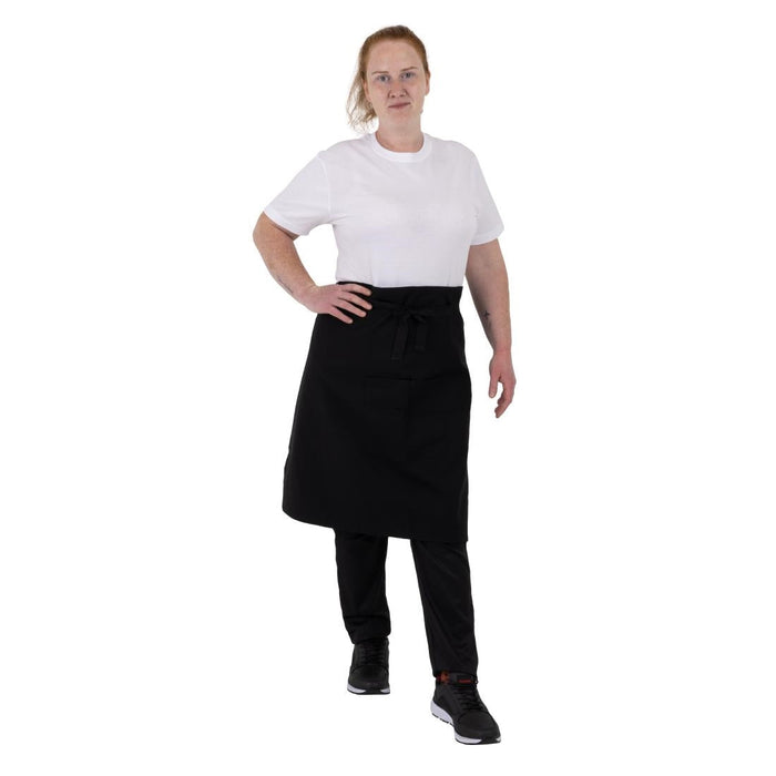 Southside Cotton Canvas Bistro Apron Black Southside