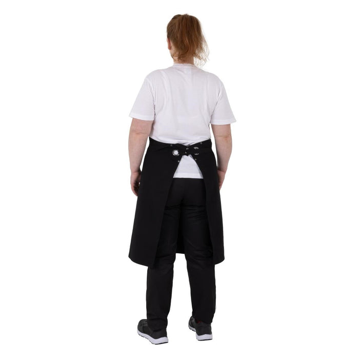 Southside Cotton Canvas Bistro Apron Black Southside