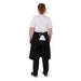 Southside Cotton Canvas Bistro Apron Black Southside