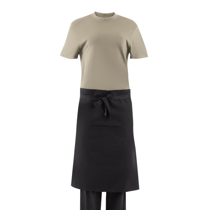 Southside Cotton Canvas Bistro Apron Black Southside