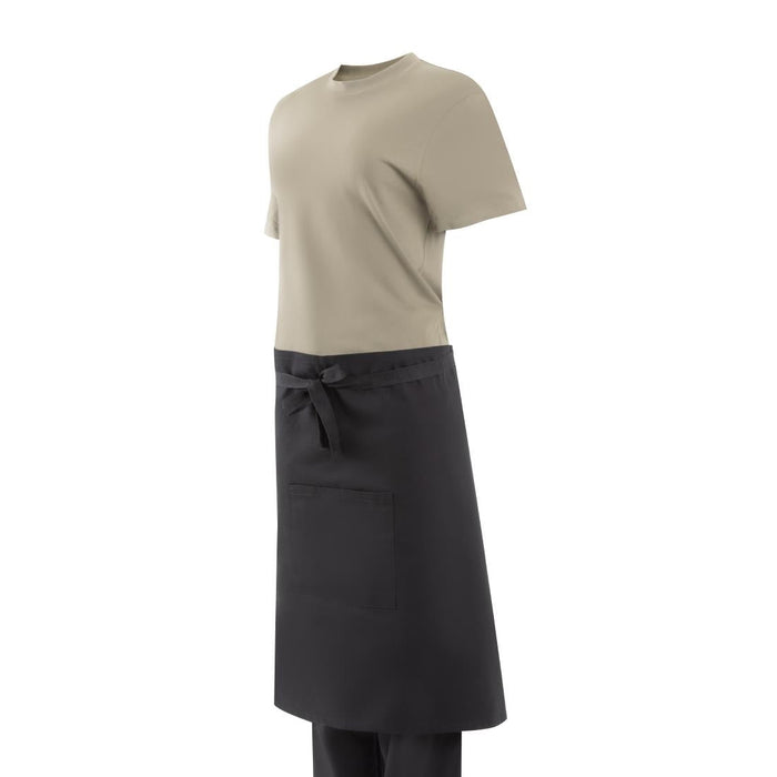 Southside Cotton Canvas Bistro Apron Black Southside