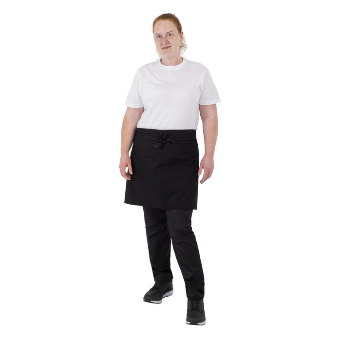 Southside Cotton Canvas Waist Apron Black Southside